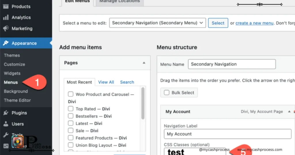 wordpress admin menu move submenu from one parent to another